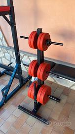 porta pesi da palestra 