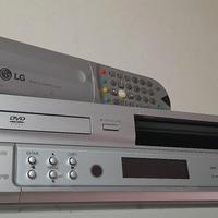 LETTORE VHS DVD CD COMBO LG PERFETTA MECCANICA+TEL