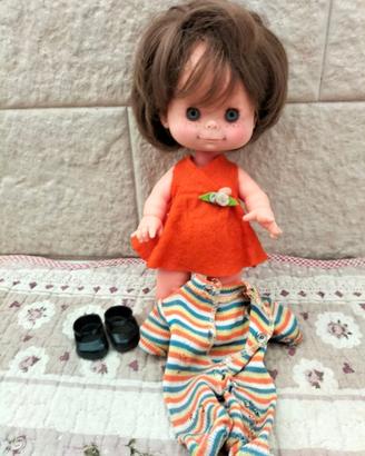 Migliorati Lucciolone Bambola Vintage Doll Anni 70