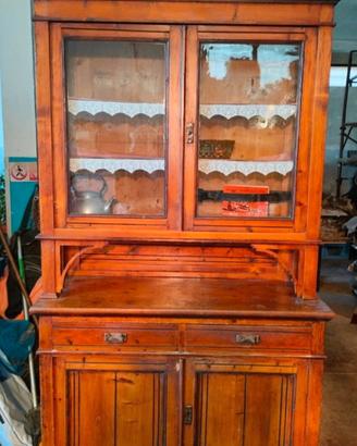 credenza Mobile vetrina  antica ideale per ristora