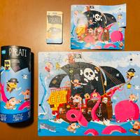 Sassi junior puzzle pirati con libretto 6+