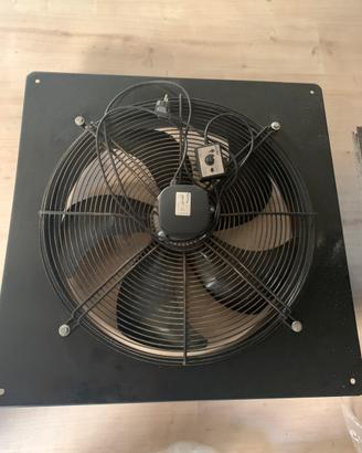 Ventola da soffita con flangia