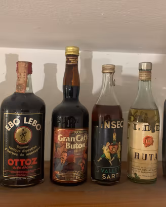 Liquori  vari lotto di 6 bottiglie Vintage