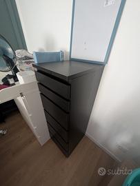 settimino cassettiera malm Ikea 