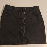 Gonna effetto jeans PULL&BEAR