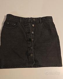 Gonna effetto jeans PULL&BEAR