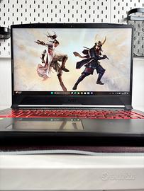 Portatile MSI Katana GF66RTX 3060 i7 16GB RAM SSD