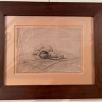 Quadro nudo di donna