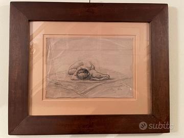 Quadro nudo di donna