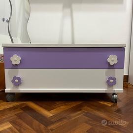 Cassettiera con ruote
