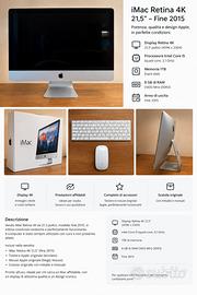 iMac (Retina 4K, 21.5 pollici, fine 2025)