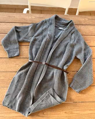 Cardigan con cintura