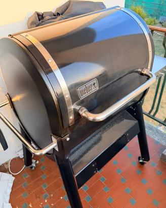 Barbecue weber pellet