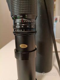 Teleobiettivo Seimar 500mm 