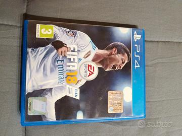 videogioco fifa 18 play station 4