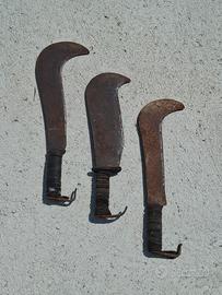 Roncola, falci, forche vintage