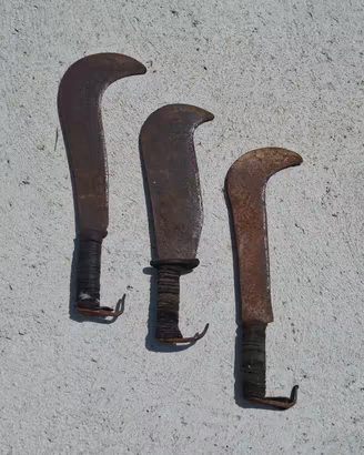 Roncola, falci, forche vintage