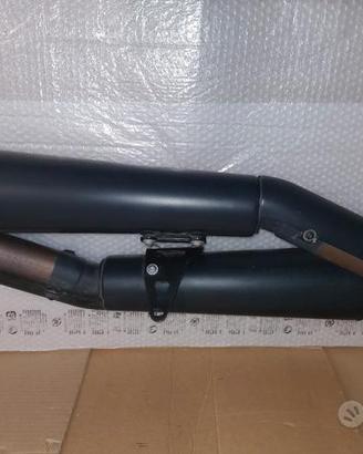 terminale di scarico originale moto guzzi v7 stone