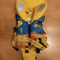 Giubbotto di salvataggio 100N giallo per bambini