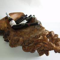 Scultura contenitore in radice di ulivo