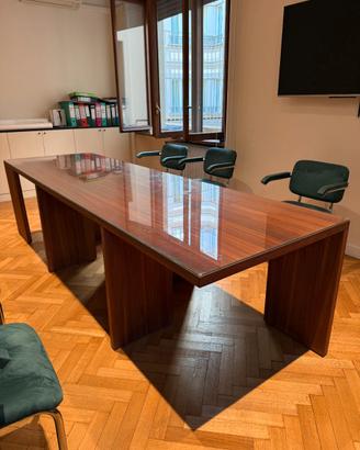 TAVOLO DA RIUNIONE IN NOCE CANALETTO  DI DESIGN