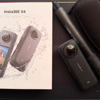 Insta360 X4 + selfie stick + SD 256g
