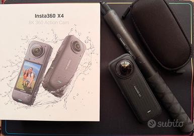 Insta360 X4 + selfie stick + SD 256g