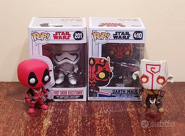 Funko Pop! - Deadpool - Juggernaut - Darth Maul - 