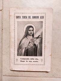 Libretto antico Santa Teresa del Bambino Gesù - Co
