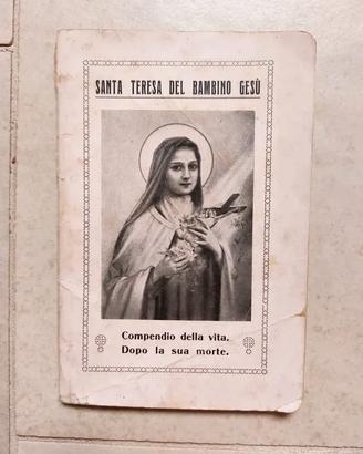 Libretto antico Santa Teresa del Bambino Gesù - Co