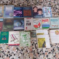 Libri di testo elementari e superiori anni 80/90