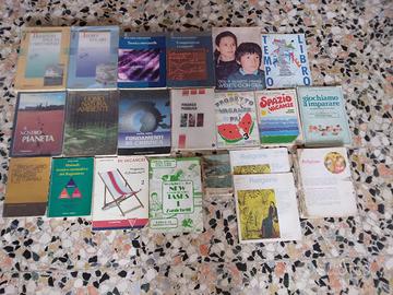 Libri di testo elementari e superiori anni 80/90