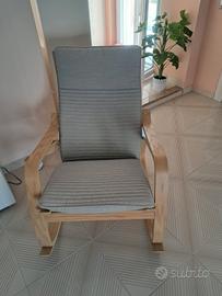 Poltrona a dondolo ikea