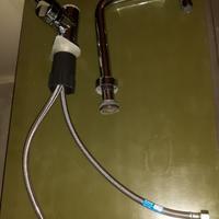 Rubinetto miscelatore cucina cromato