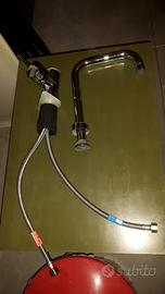 Rubinetto miscelatore cucina cromato