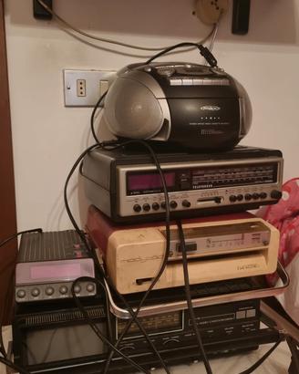 radio vari modelli vintage