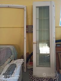 Porta finestra in legno