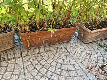 Fioriere in terracotta