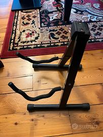 2x Stand chitarra supporto coppia