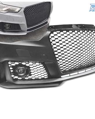 PARAURTI ANTERIORE AUDI A3 8V 12-16 LOOK RS3 NERO 
