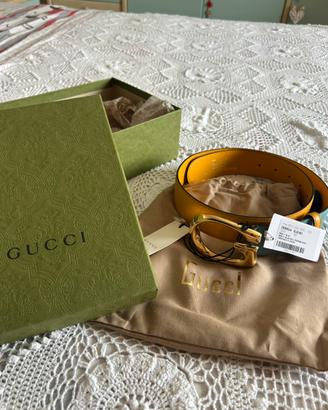 Cinta Gucci “Memorable Buckle”reversibile in pelle
