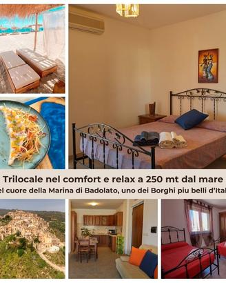 Trilocale massimo comfort vicino MarJonio Calabria