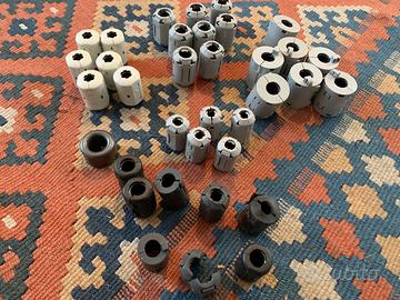 Stock di 35 ferriti con guscio per audio