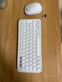 tastiera bluetooth logitech e mouse