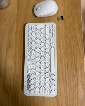 tastiera bluetooth logitech e mouse