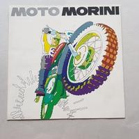 MOTO MORINI produzione modelli 1971 depliant