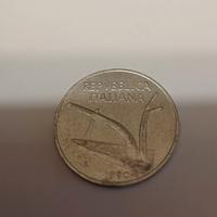 moneta da 10 lire del 1990