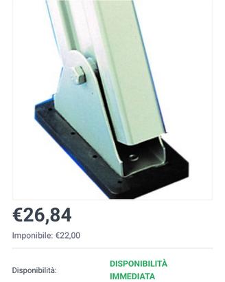 Kit 2 Piedini di appoggio snodati per scale