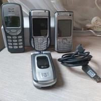 Telefoni cellulari Nokia ed Lg vintage