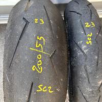 Gomme moto Pirelli V4 sc2 120/70 - 200/55